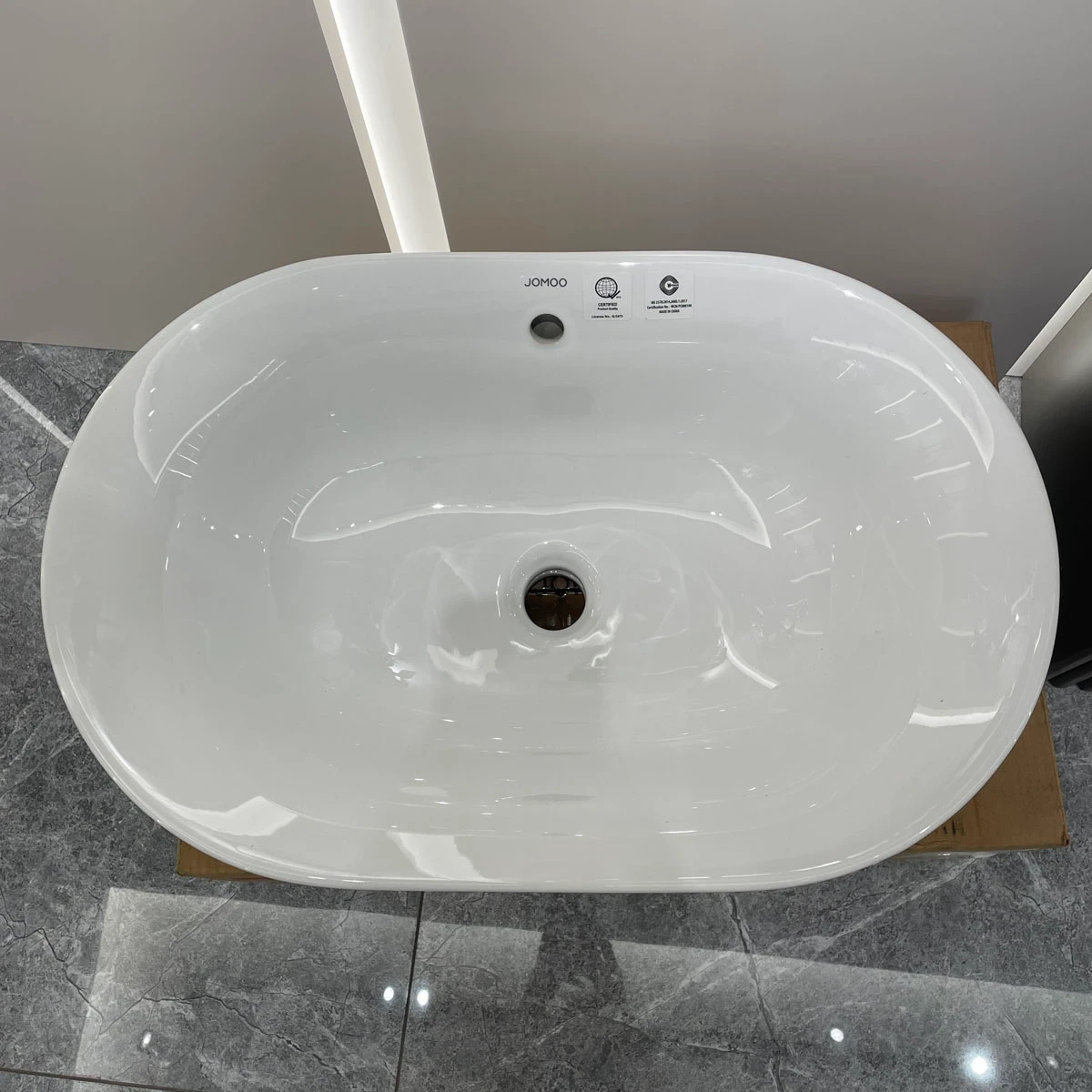 Ảnh Chậu rửa dương vành JOMOO 12138-1/01Z-I011 4