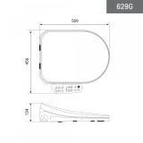 Nắp bồn cầu thông minh DK-629G 2