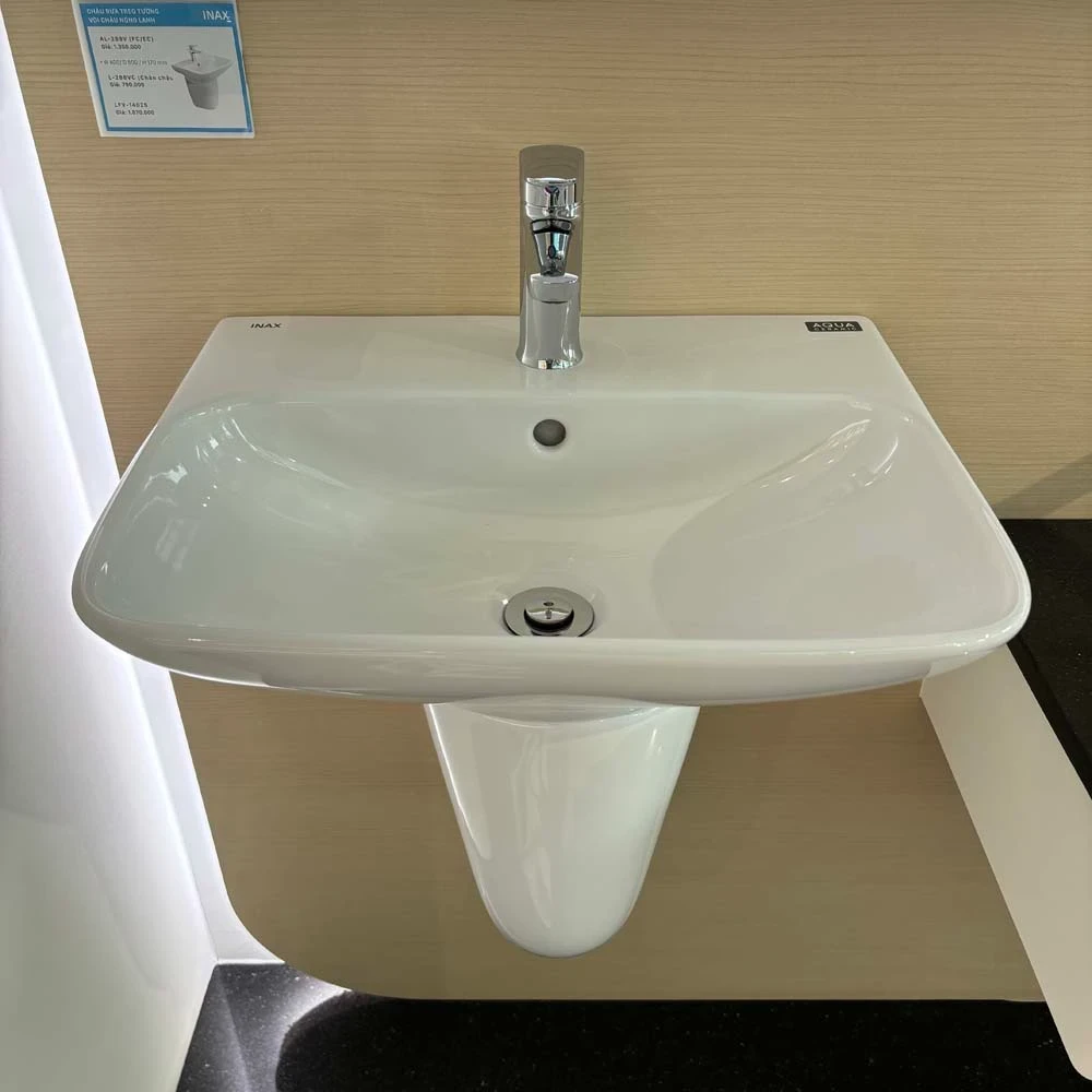 Ảnh Chậu rửa treo tường Inax AL-289V 4