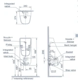 Bồn tiểu nam Inax AU-468IR 2