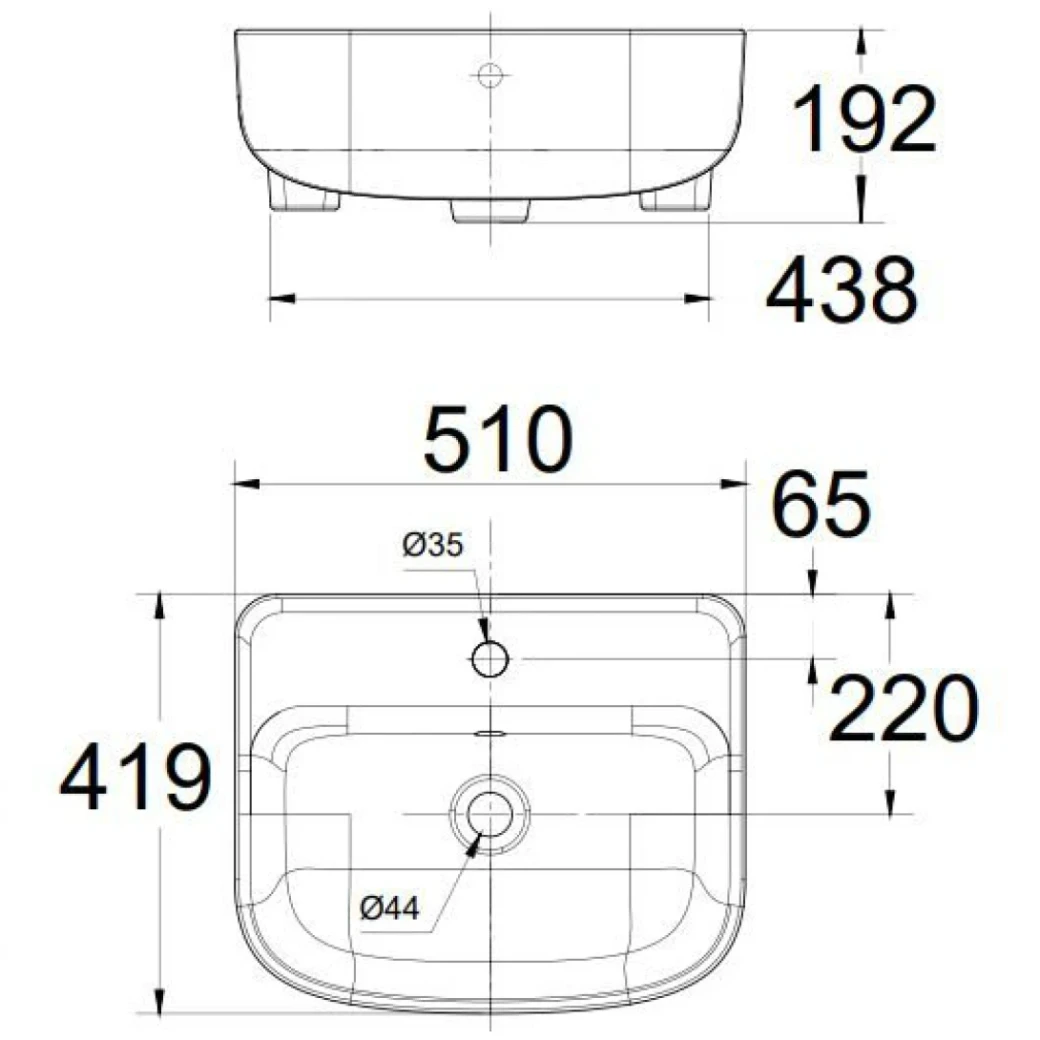 ban ve lavabo american 0533 wt 1