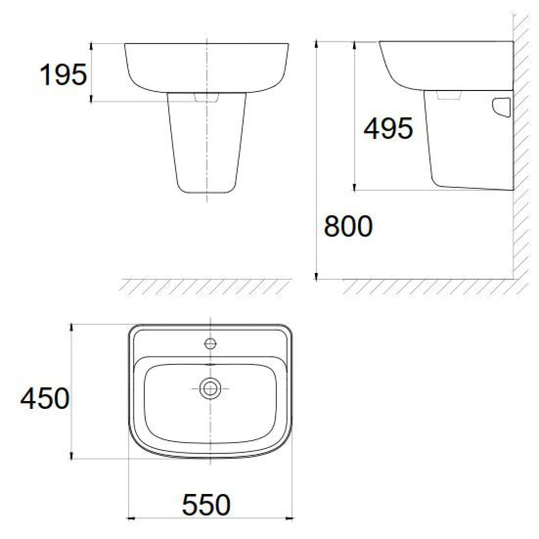 ban ve lavabo american vf 0262 v