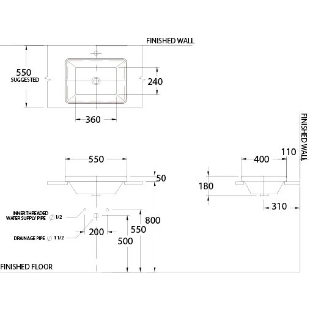 ban ve lavabo cotto c001017 1090