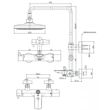 Sen tắm cây TOTO TBW01301AB 2