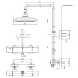 Sen cây nhiệt độ TOTO TBW01404AA 2