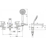 Vòi bồn tắm American Standard WF-1300CS 2