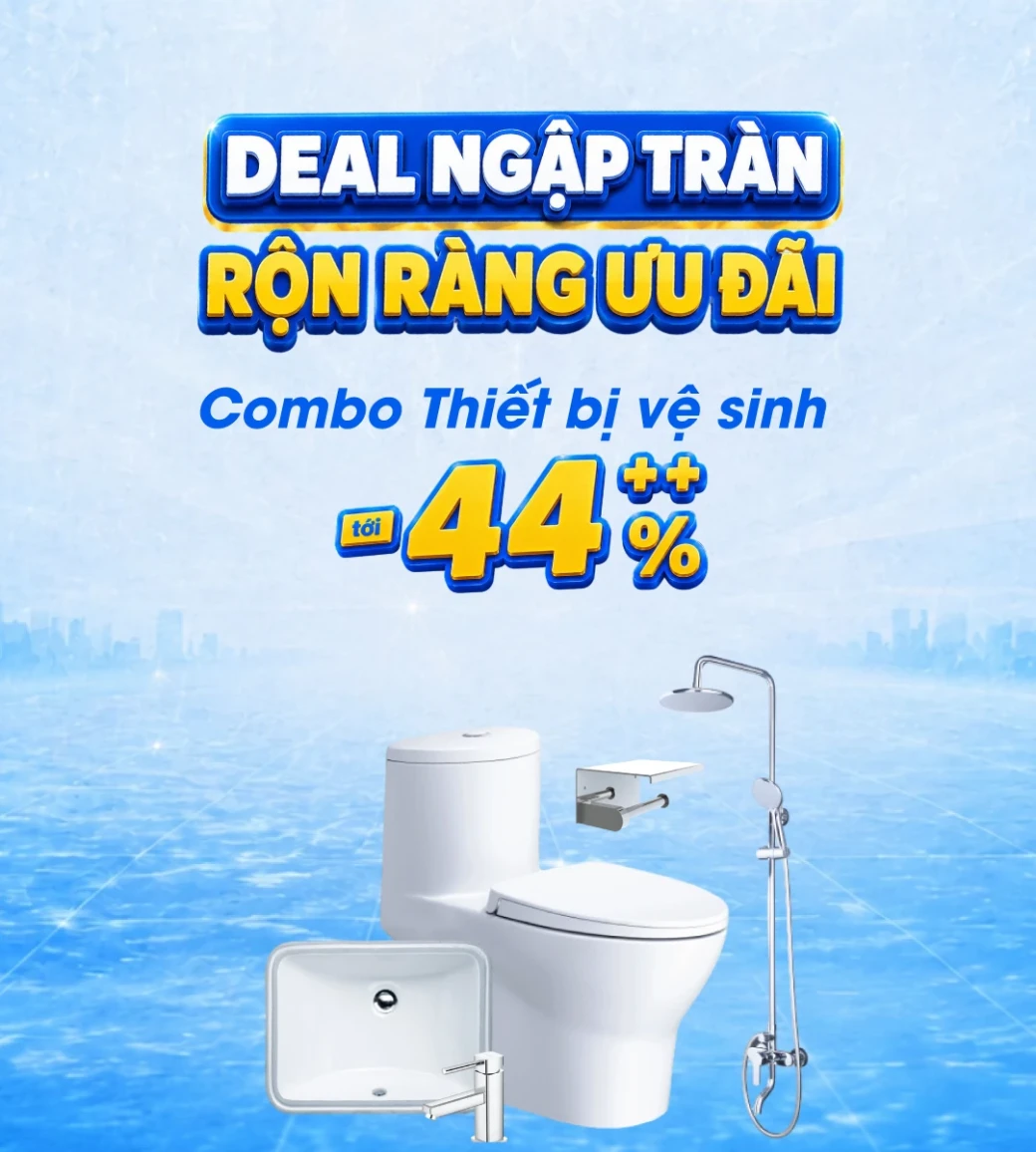 Combo thiết bị vệ sinh