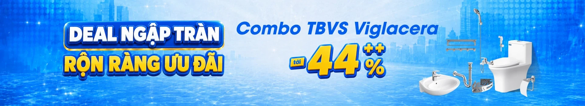 Combo thiết bị vệ sinh Viglacera