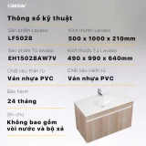 Bộ tủ chậu Caesar LF5028 + EH15028AW7V 2