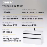 Bộ tủ chậu Caesar LF5028 + EH15028DDRV 2