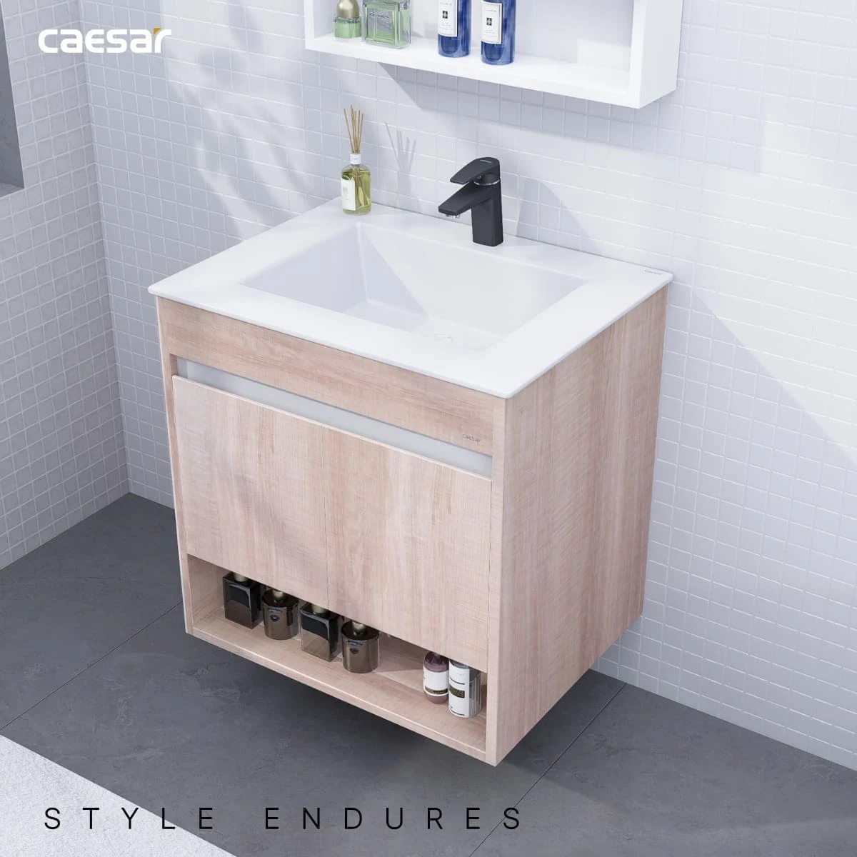 Ảnh Bộ tủ chậu Caesar LF5030 + EH15030AW7V 4
