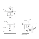 Bộ tủ chậu Caesar LF5259 + EH05259AW7V 2