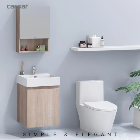 Ảnh Bộ tủ chậu Caesar LF5263 + EH05263AW7V 4