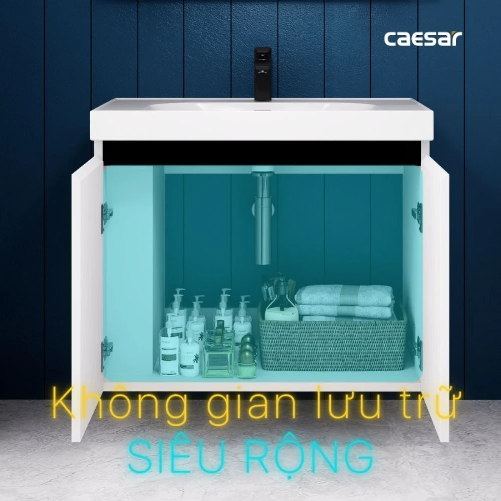 Ảnh Bộ tủ chậu Caesar LF5358 + EH15358CLV 3