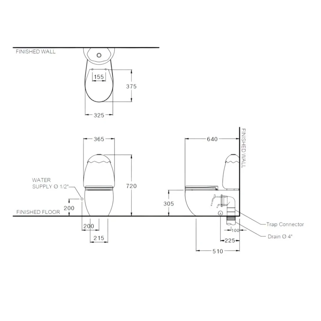 bon cau cotto c15037 kw googai h