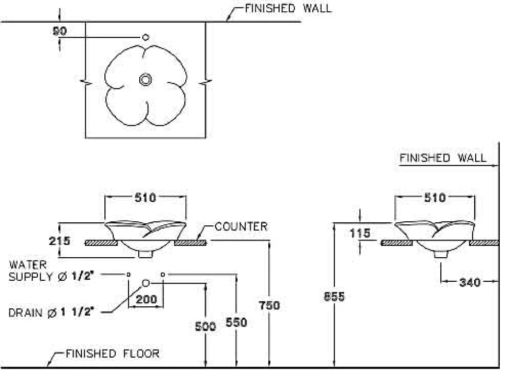 chau rua dat ban cotto c0004 kt