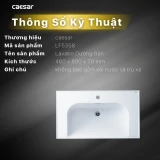 Chậu rửa dương bàn Caesar LF5358 2