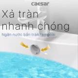 Chậu rửa treo tường Caesar LF5263 + PF2463 4
