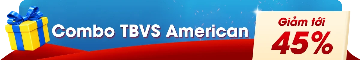Combo thiết bị vệ sinh American