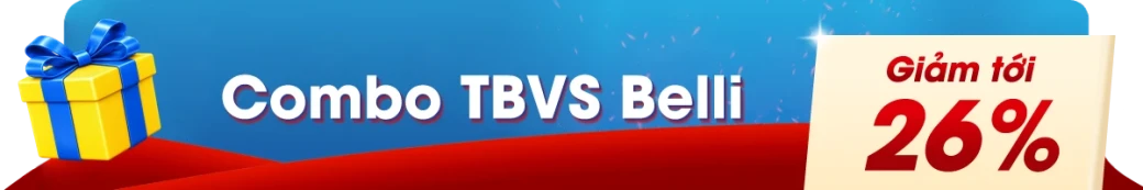 Combo thiết bị vệ sinh Belli