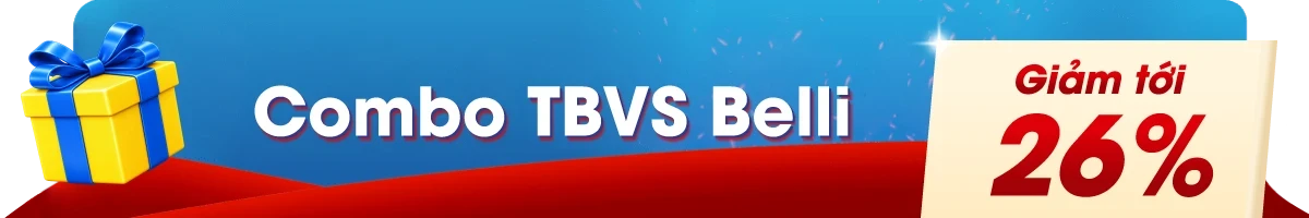 Combo thiết bị vệ sinh Belli