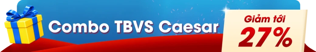 Combo thiết bị vệ sinh Caesar