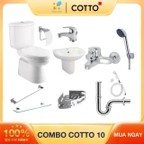 Combo thiết bị vệ sinh Cotto 10 1