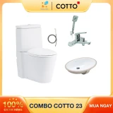 Combo thiết bị vệ sinh Cotto số 23 1