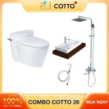 Combo thiết bị vệ sinh Cotto số 26 1