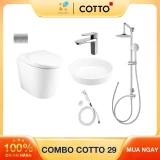Combo thiết bị vệ sinh Cotto số 29 1