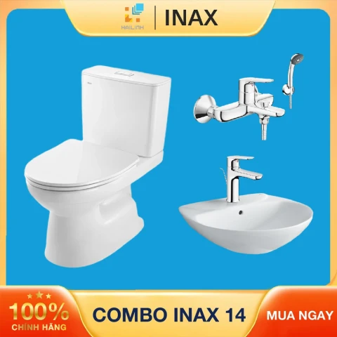 Combo thiết bị vệ sinh Inax 14
