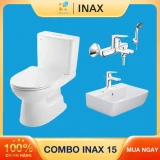 Combo thiết bị vệ sinh Inax 15 1
