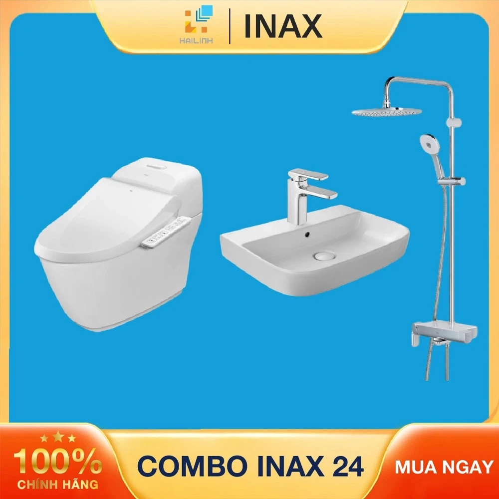 Combo thiết bị vệ sinh Inax 24