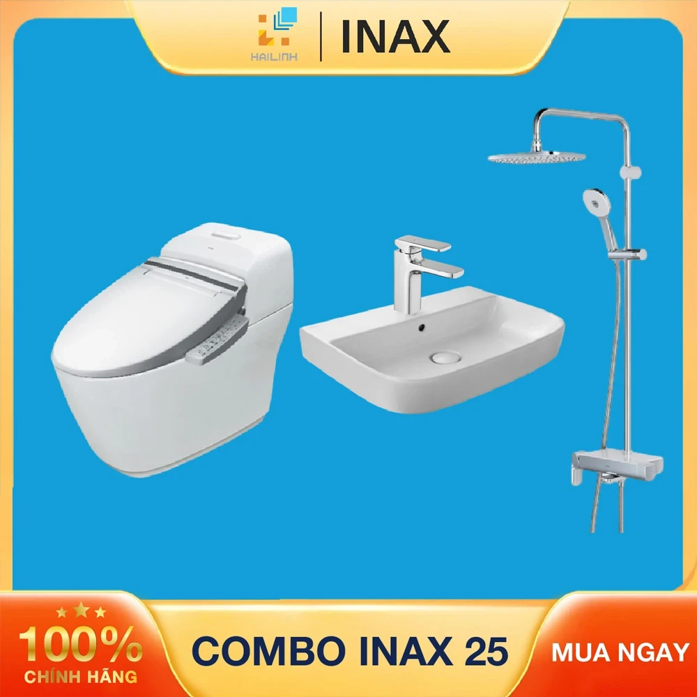 Ảnh Combo thiết bị vệ sinh Inax 25 1