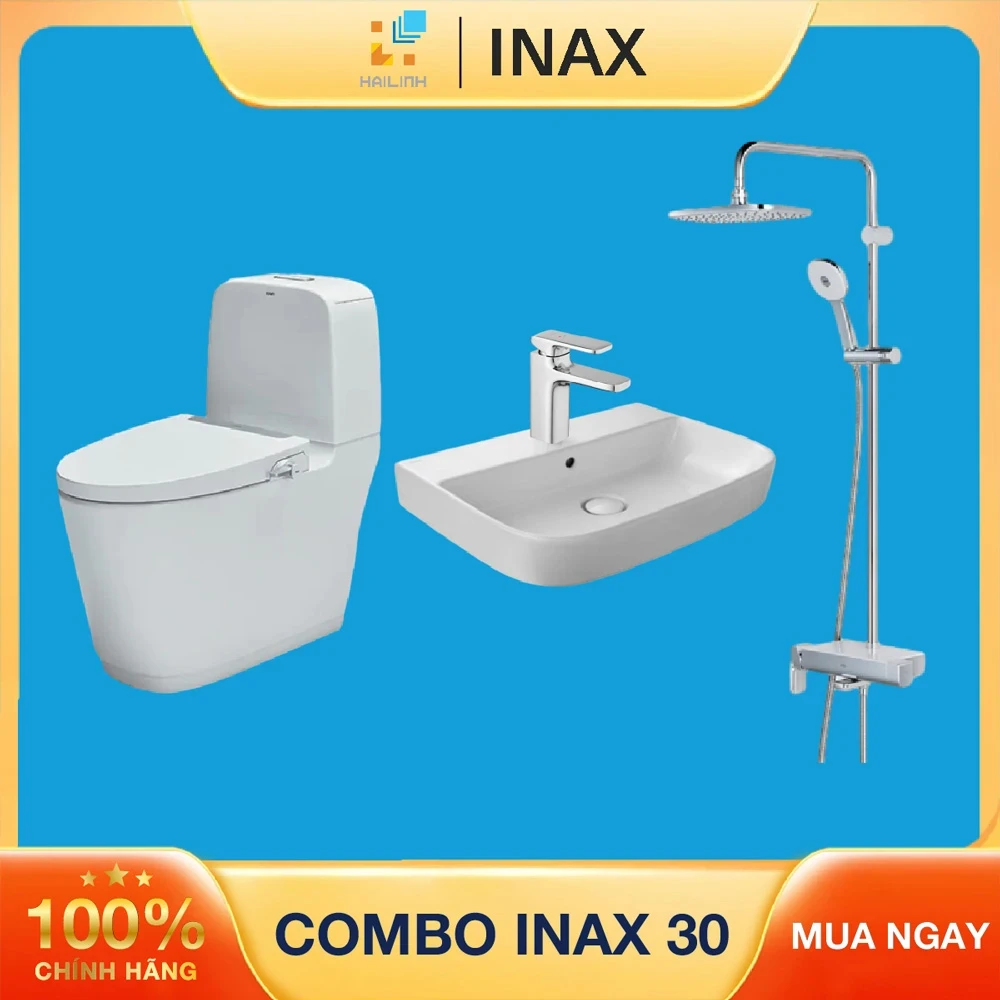 Ảnh Combo thiết bị vệ sinh Inax 30 1