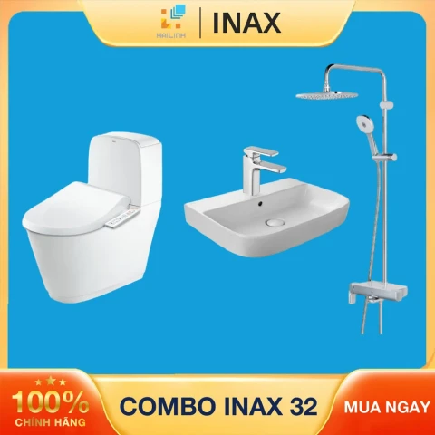 Combo thiết bị vệ sinh Inax 32