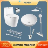 Combo thiết bị vệ sinh Moen 01 1