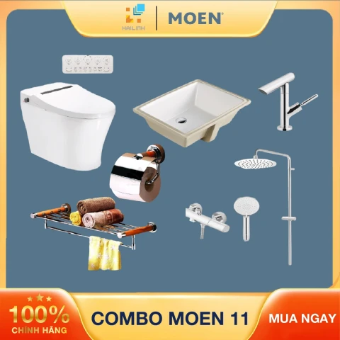 Ảnh Combo thiết bị vệ sinh Moen 11 1