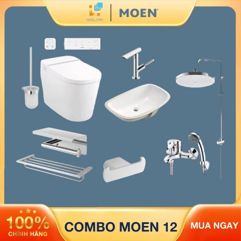 Combo thiết bị vệ sinh Moen 12