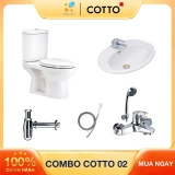 Combo thiết bị vệ sinh Cotto 02 1