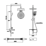 Sen tắm cây nóng lạnh COTTO CT6216#BL 2