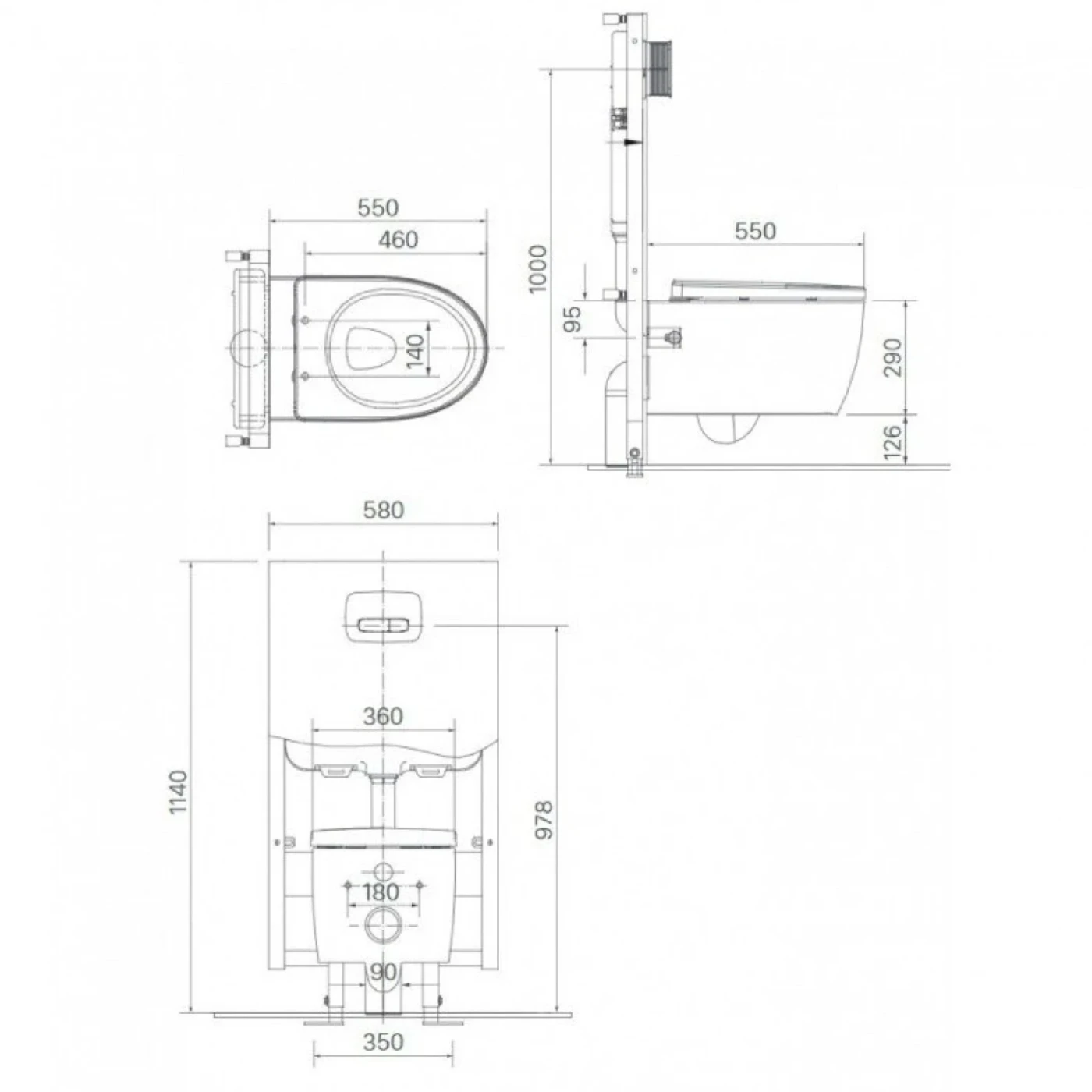 bon cau nap rua dien tu inax ac 952 cw s32vn 2