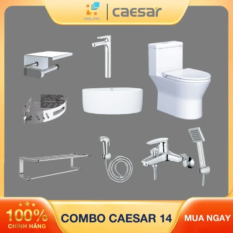Combo thiết bị vệ sinh Caesar số 14