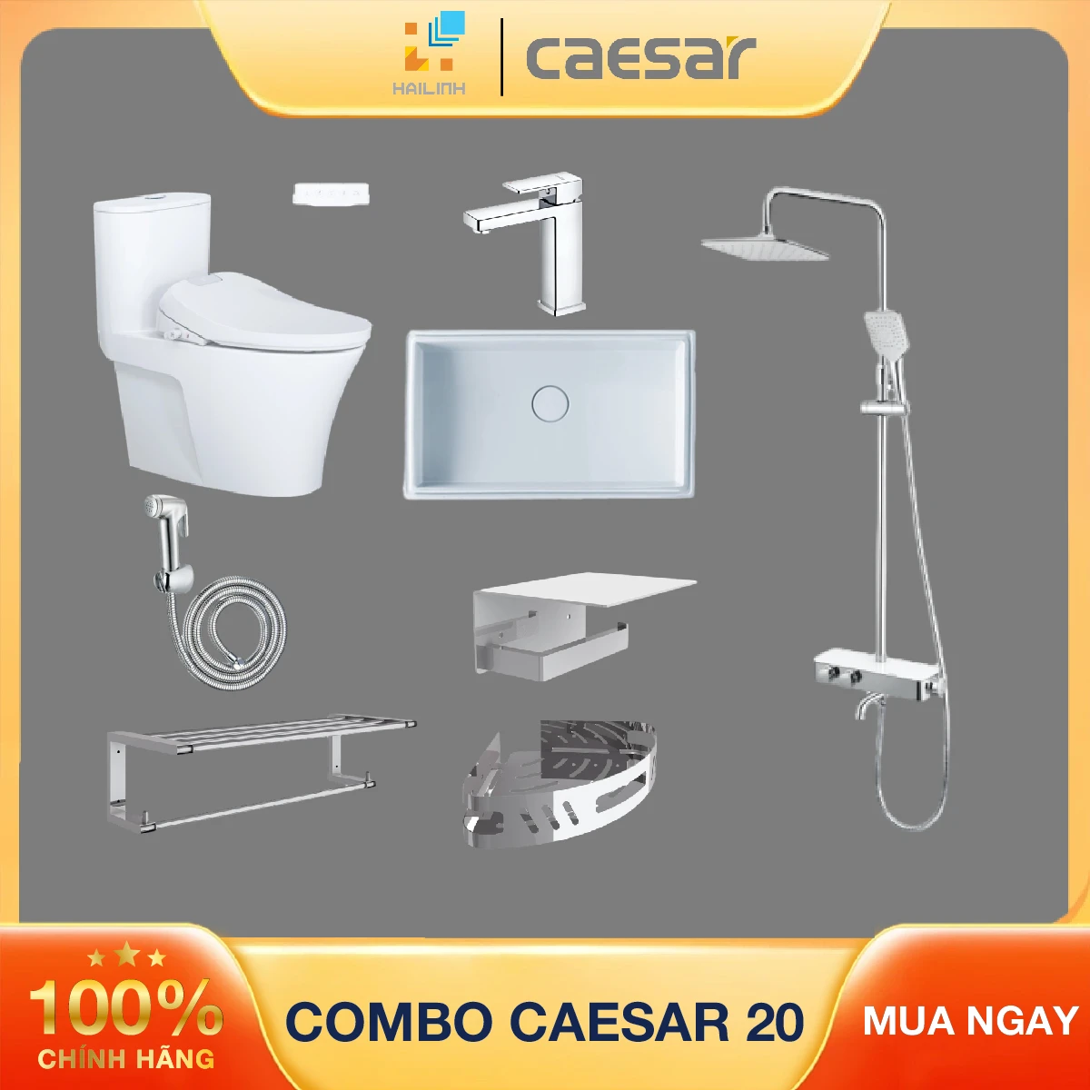 combo caesar 20