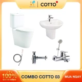 Combo thiết bị vệ sinh Cotto 03 1