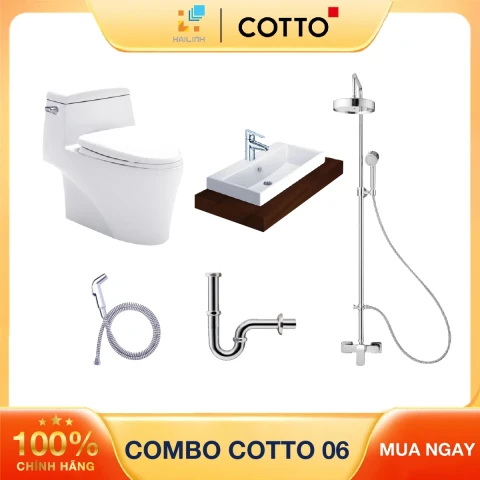 Combo thiết bị vệ sinh Cotto 06