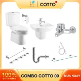Combo thiết bị vệ sinh Cotto 09 1
