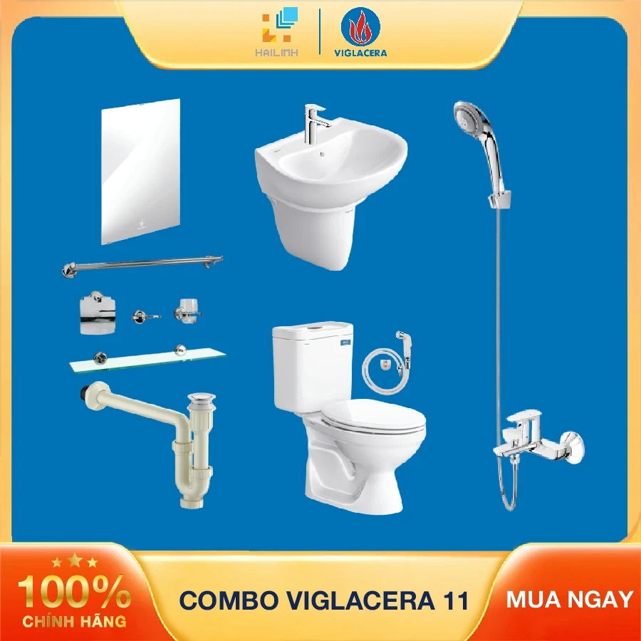 Combo thiết bị vệ sinh Viglacera số 11