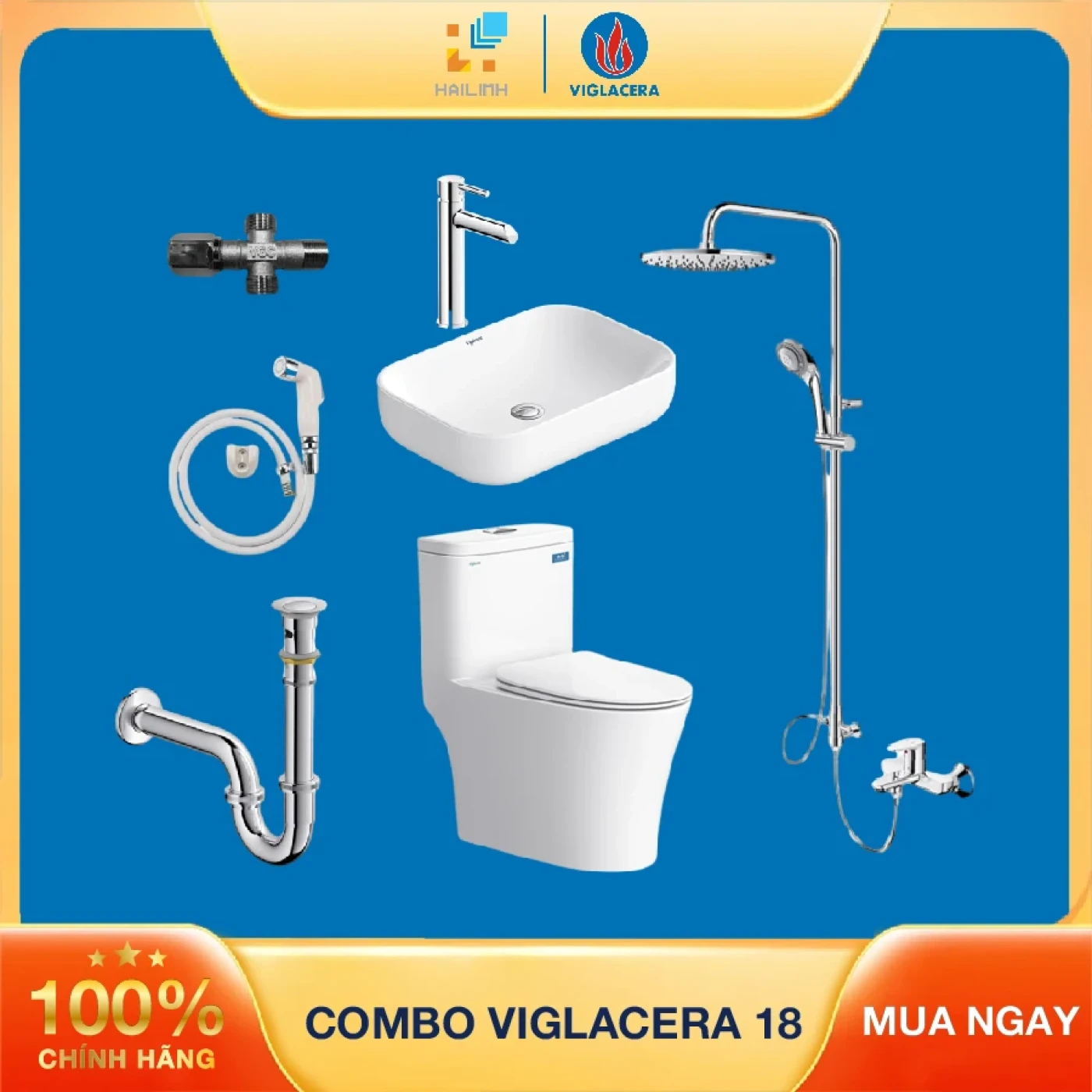 combo viglacera 18