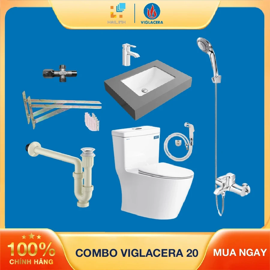 Ảnh Combo thiết bị vệ sinh Viglacera số 20 1